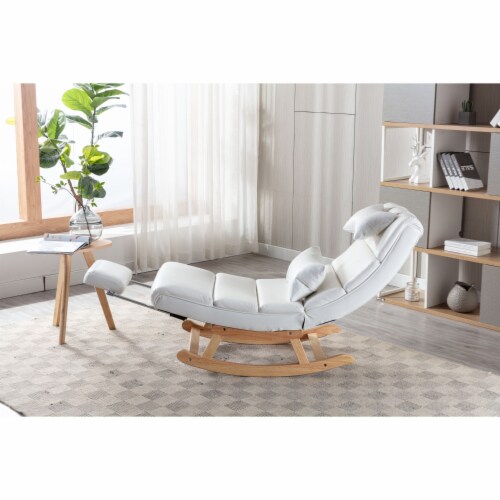 Accent Chairs in Solid Wood for Home or Office Use Perspective: bottom