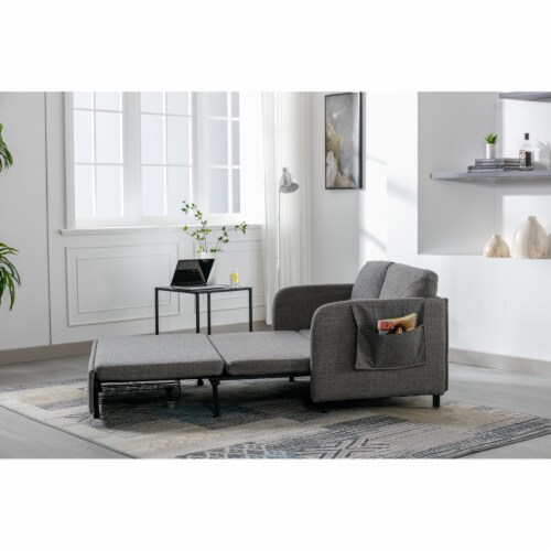 Sofas in Linen for Home or Office Use Perspective: bottom