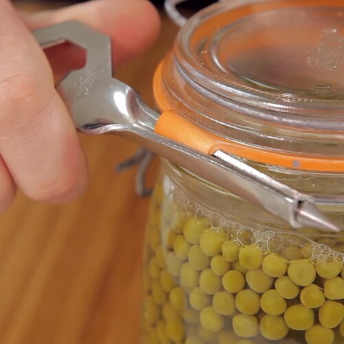 Le Parfait Opener for Canning Jars and Bottle Caps Perspective: bottom