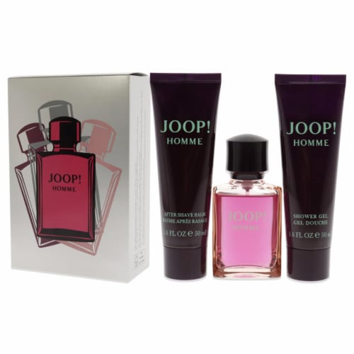 Joop by Joop for Men 3 Pc Gift Set 1oz EDT Spray 1.6oz Shower