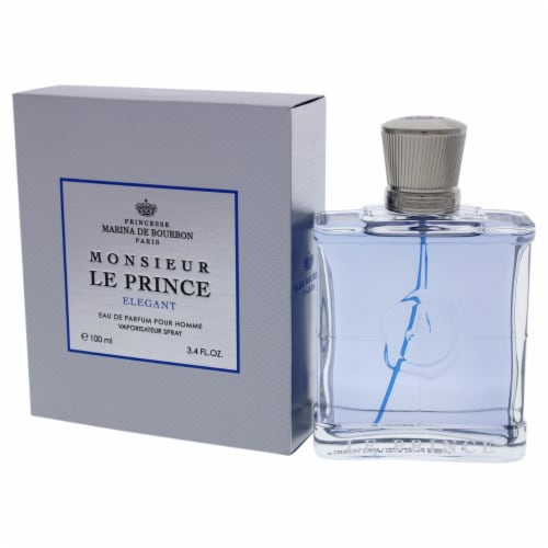 Monsieur Le Prince Elegant by Princesse Marina De Bourbon for Men - 3.4 oz EDP Spray Perspective: bottom