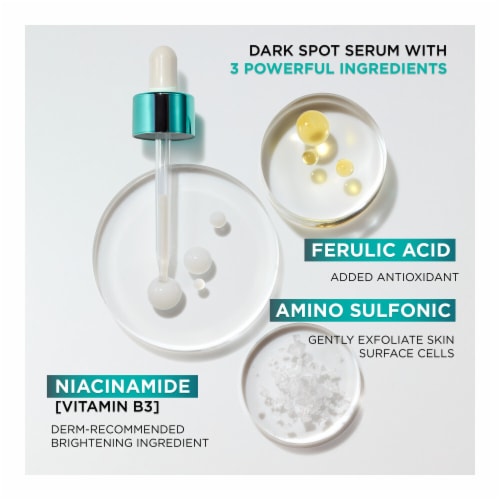 L'Oreal® Paris Bright Reveal™ 12 Percent Niacinamide Dark Spot Serum Perspective: bottom
