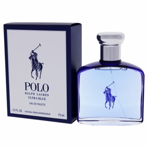 Polo Ultra Blue by Ralph Lauren for Men - 2.5 oz EDT Spray, 2.5oz