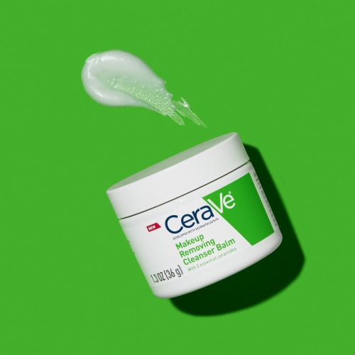 Cerave Hydrating Makeup Removing Cleansing Balm Perspective: bottom