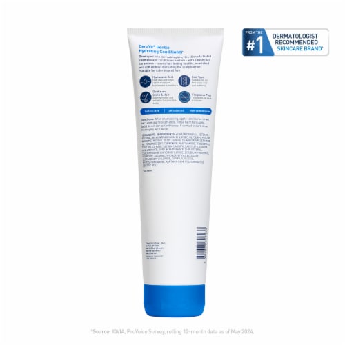 CeraVe Gentle Hydrating Conditioner, Fragrance Paraben & Sulfate Free Conditioner for All Hair Types Perspective: bottom