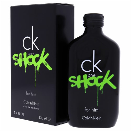 CK One Shock For Him by Calvin Klein for Men 3.4 oz EDT Spray 3.4oz Smith s Food and Drug