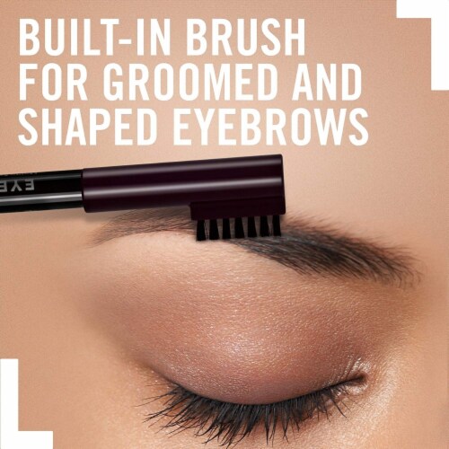 Rimmel Brow This Way Professional 004 Black Brown Eye And Brow Pencil With Brush Perspective: bottom