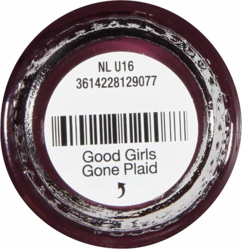 OPI Nail Lacquer - Good Girls Gone Plaid Perspective: bottom