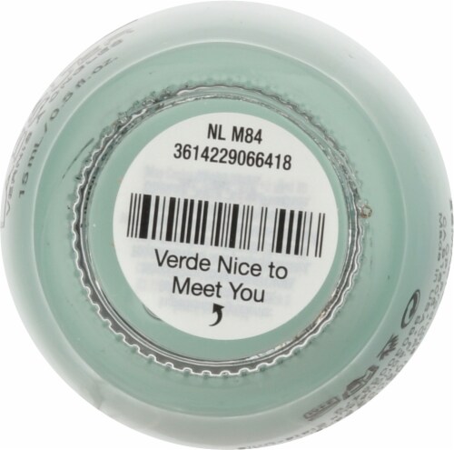OPI Verde Nice to Meet You Nail Polish Perspective: bottom