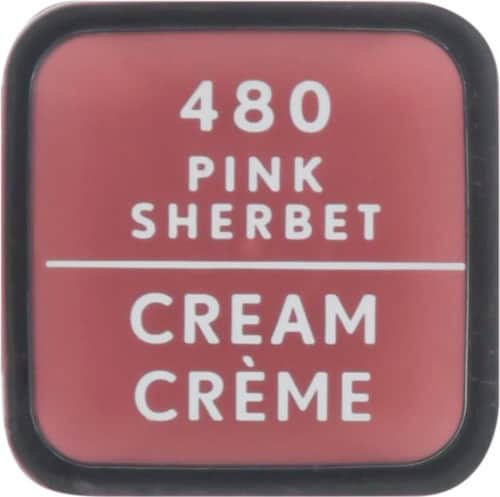 CoverGirl Exhibitionist 480 Pink Sherbet Creme Lipstick Perspective: bottom