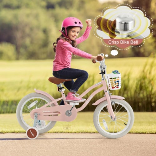 Hivvago 12 Inch Kids Bike with Training Wheels for Boys Girls Ages 3 8 Years 16 inches 16 Inch Fry s Food Stores