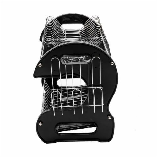 Kitcheniva Stainless Steel Dish Drying Rack, 2 Tier Perspective: bottom