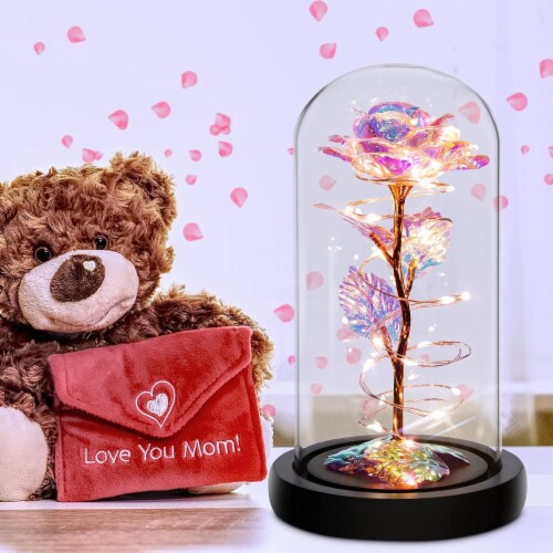 Galaxy rose glass dome new arrivals