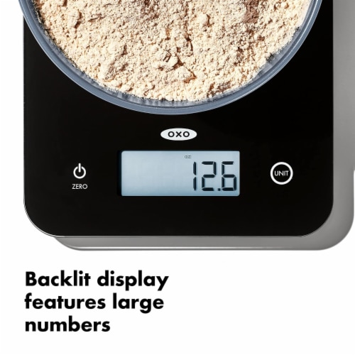 Oxo Glass Food Scale Perspective: bottom