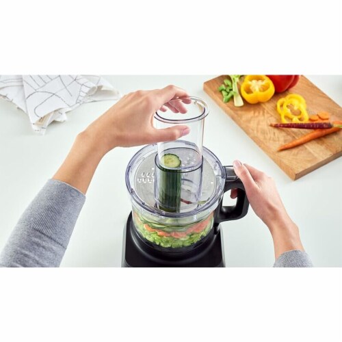 Braun Food Processor-Silver Perspective: bottom