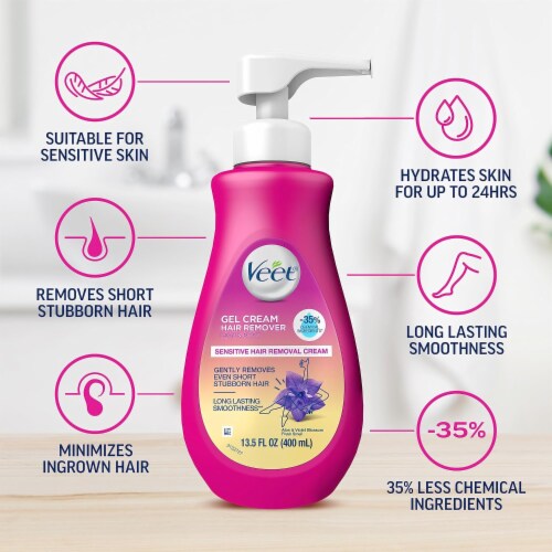 Veet gel hair removal cream sensitive formula discount