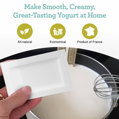 Euro Cuisine, All Natural Yogurt Culture Starter Perfect for Dairy