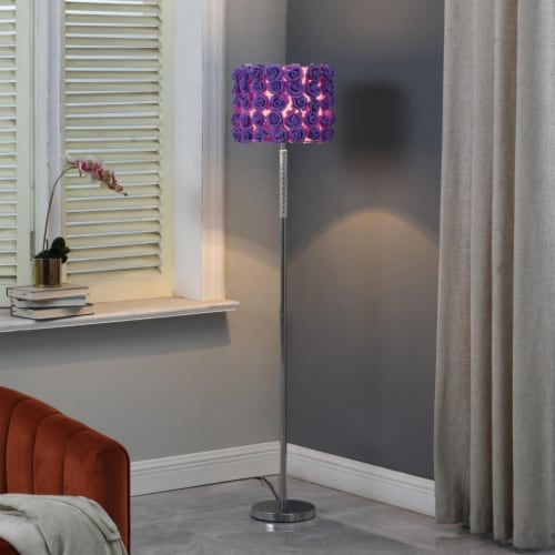 Purple standing lamp new arrivals