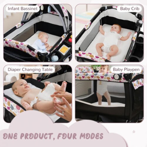 Changing table and bassinet in one on sale