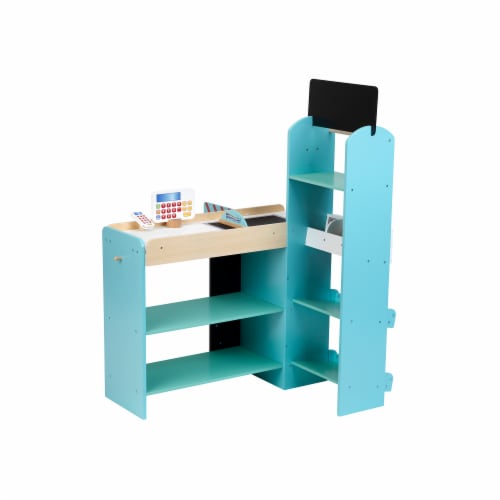 Theo Klein Wooden Shopping Center Supermarket Toy Playset 50