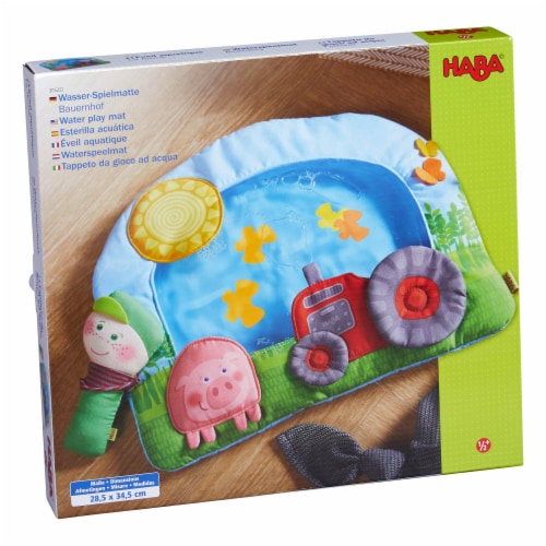 HABA On the Farm Tummy Time Water Play Mat Perspective: bottom