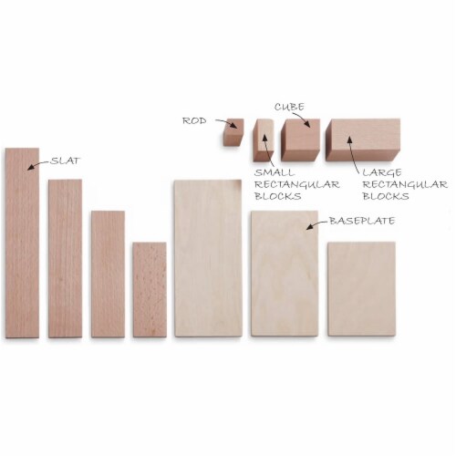 HABA Clever Up! Building Block System 3.0 (Made in Germany) Perspective: bottom