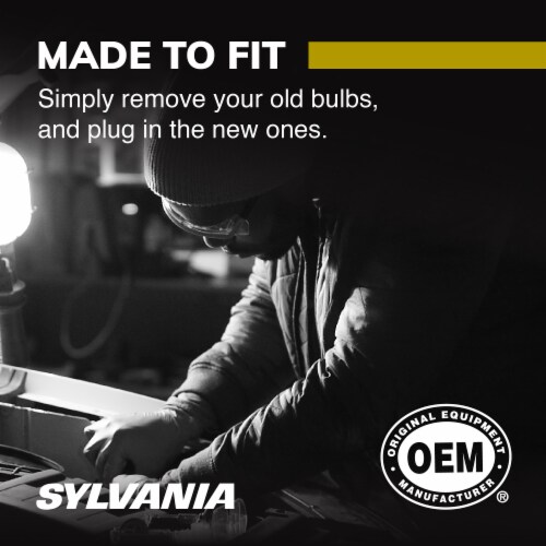Sylvania 9003SZ.PB2 SilverStar zXe GOLD 9003 Halogen Fog