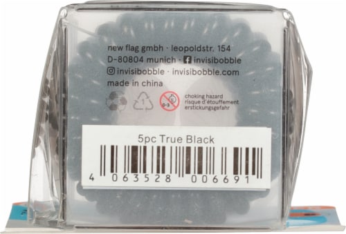 Invisibobble Power Hair Ring Multipack - True Black Perspective: bottom