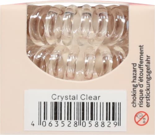 Invisibobble® Original Hair Spirals - Crystal Clear Perspective: bottom