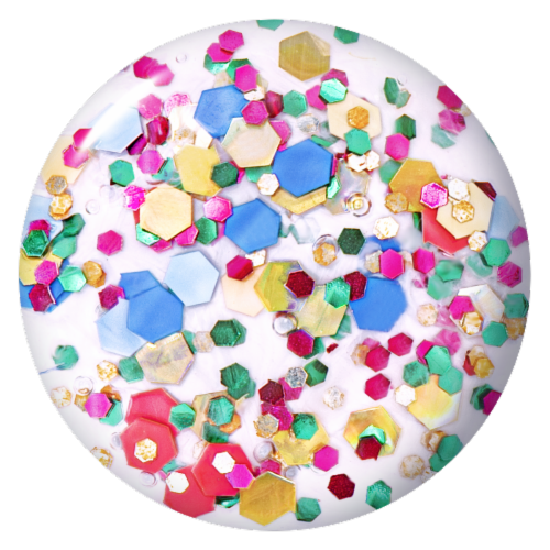 OPI Nail Lacquer - You Had Me At Confetti Perspective: bottom