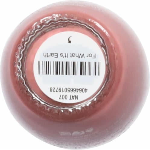 OPI For What It's Earth Natural Lacquer Nail Polish Perspective: bottom