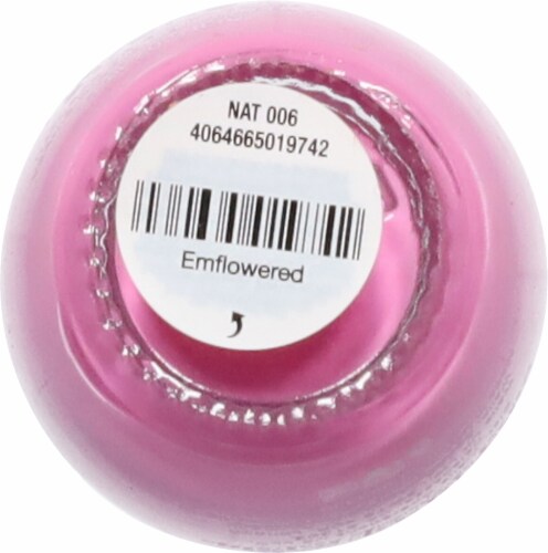 OPI Emflowered Natural Lacquer Nail Polish Perspective: bottom