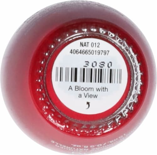 OPI A Bloom with a View Natural Lacquer Nail Polish Perspective: bottom
