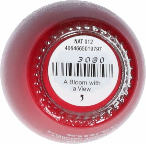 OPI A Bloom with a View Natural Lacquer Nail Polish Perspective: bottom