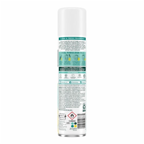 Batiste Dry Shampoo Original Fragrance Perspective: bottom