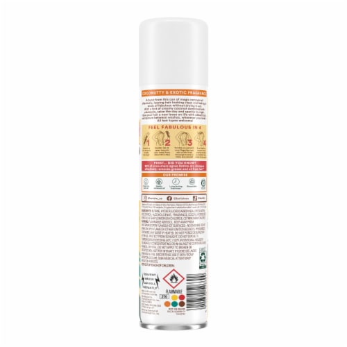 Batiste Dry Shampoo Tropical Fragrance Perspective: bottom