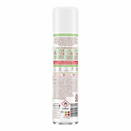 Batiste Dry Shampoo Bare Barely Scented Fragrance Perspective: bottom