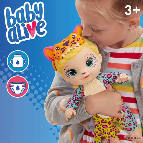 Baby Alive Cute 'N Cuddly Brown Hair Baby Doll, 1 - Kroger