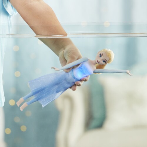Disney Frozen 2 Splash & Sparkle Elsa Doll Perspective: bottom