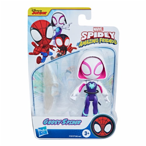 Hasbro Junior Marvel Spidey and His Amazing Friends Ghost Spider Hero Figure Perspective: bottom