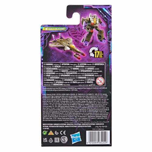 Transformers Generations Legacy Core Skywarp Perspective: bottom