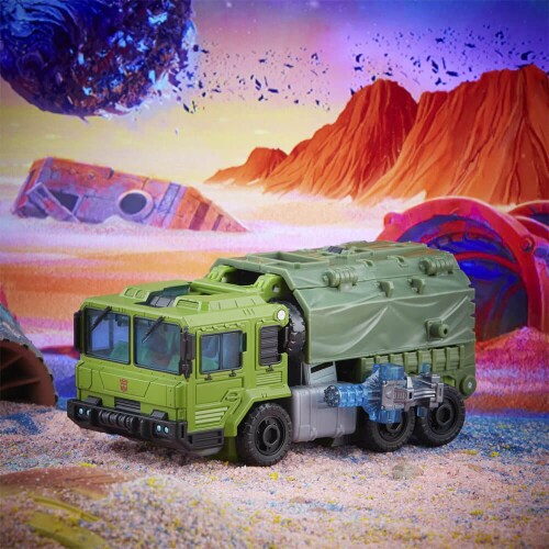 Hasbro Transformers Legacy Series Voyager Prime Bulkhead Action Figure Perspective: bottom