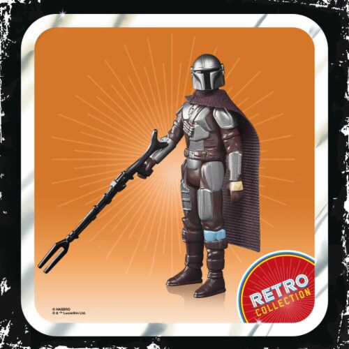 Hasbro F4456 Star Wars The Retro Collection 3.75 inch The Mandalorian Collectible Figure Perspective: bottom