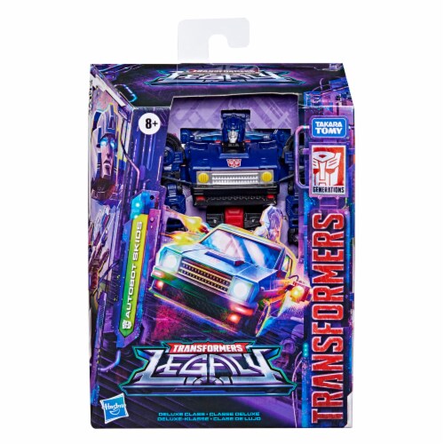 Transformers® Generations Legacy Deluxe Autobot Skids Action Figure Perspective: bottom