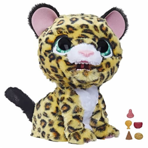 furReal Friends Lil' Wilds Lolly the Leopard Interactive Animatronic Plush Perspective: bottom