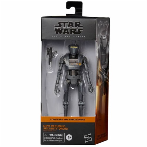 Hasbro F5526 Star Wars The Black Series New Republic Security Droid Perspective: bottom