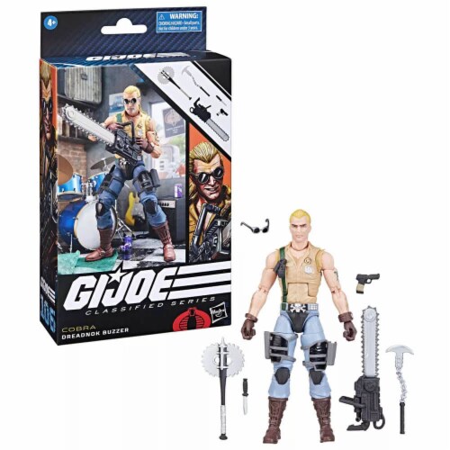Hasbro F8376 6 inch GI Joe Classified Series Cobra Dreadnok Hasbro F8376 6 inch GI Joe Classified Series Cobra Dreadnok
