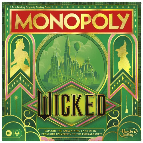 Monopoly Wicked Edition Board Game Perspective: bottom