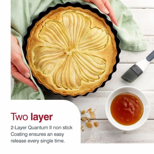 Zyliss 10-inch Nonstick Tart Pan with Removable Base Perspective: bottom