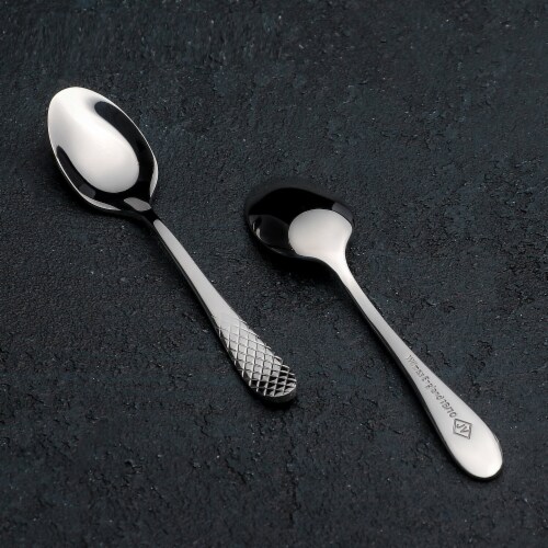 Coffee Spoon 4.5  | 11.5 Cm Set Of 6 In Gift Box WL-999204/6C Perspective: bottom